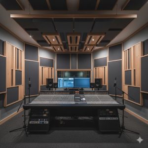 как улучшить акустику в студии звукозаписи: акустические панели на стенах и потолке
