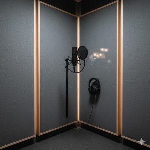 звукопоглощающие панели в студии звукозаписи: контроль реверберации и отражений